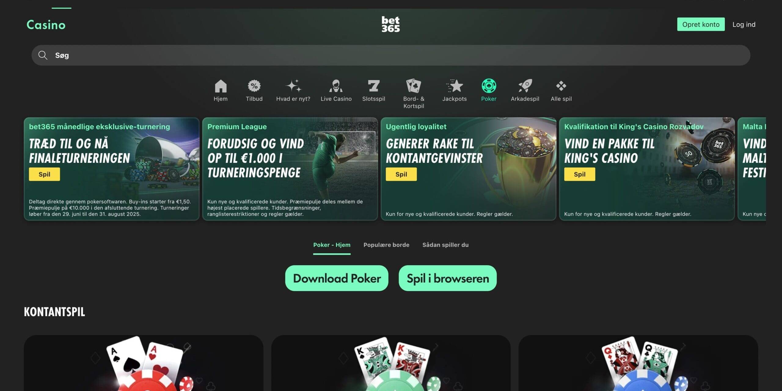 bet365 poker